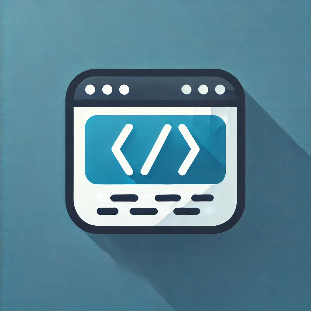 Web development icon